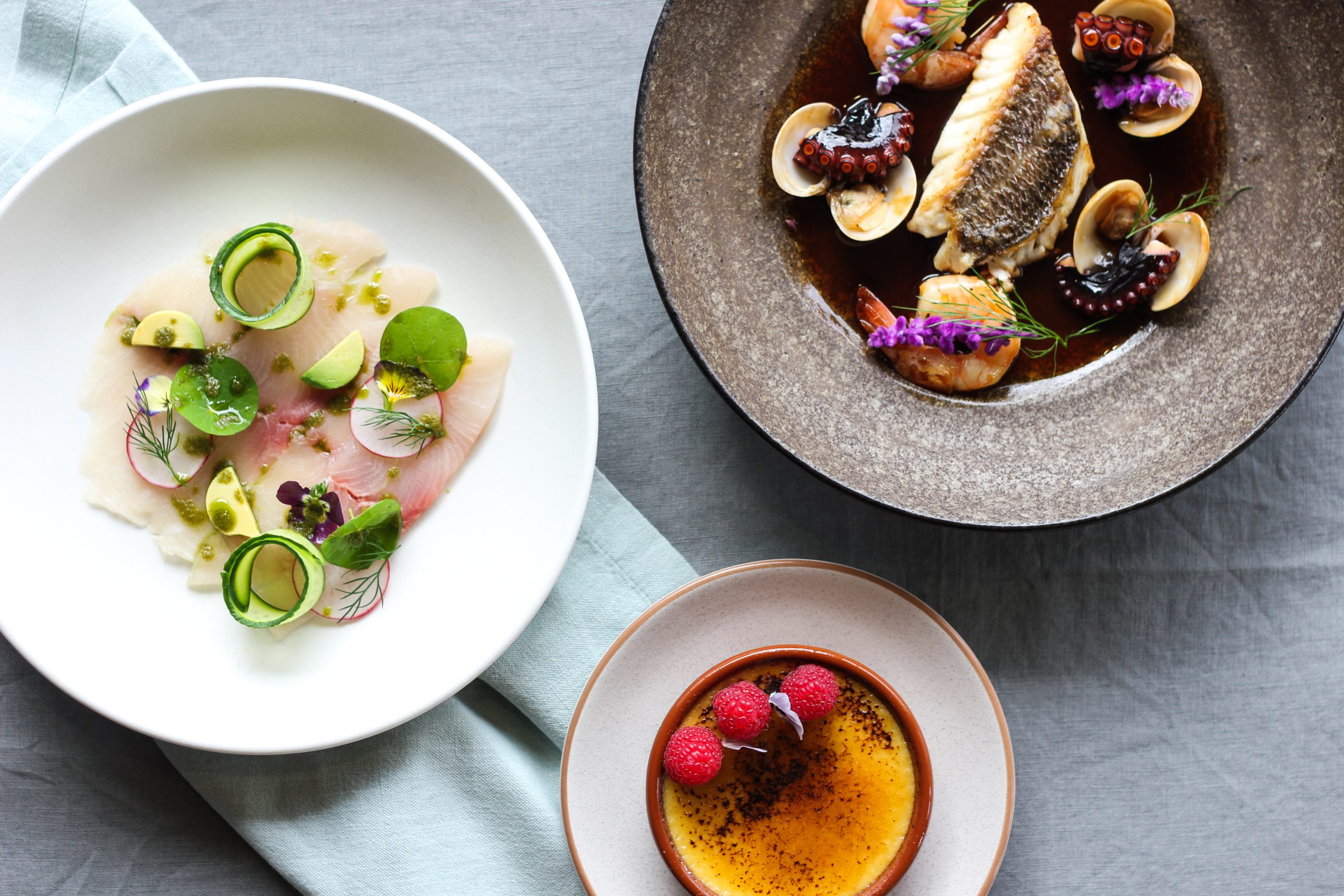 Hero image three-course corporate event dining in Geelong